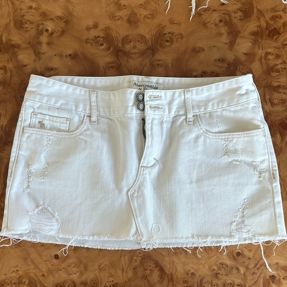 Abercrombie and fitch 2000s Denim mini skirt